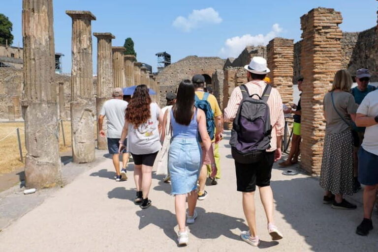 From Rome: Pompeii Ruins Tour with Expert Guide & Fast Train - Why This Tour Works Well