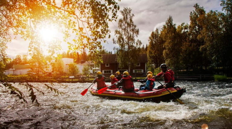 From Ruka: River rafting fun for families - What to Expect From the River Rafting Tour