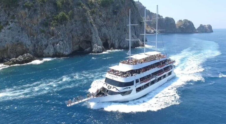 From Side/Alanya: StarCraft Luxury Day or Night Disco Cruise - The Day Cruise: Sun, Sea, and Swimming
