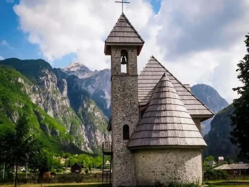 From: Tirana and Shkoder: Theth & Blue Eye Full Day Tour. - Departure and Early Drive from Tirana or Shkoder