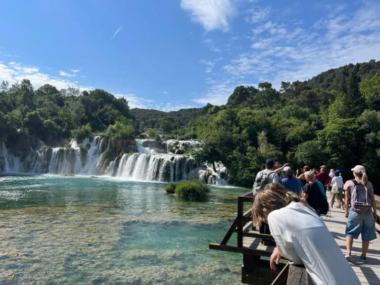 From Zadar: Krka Waterfalls Day Tour - The Boat Ride: A Scenic Highlight