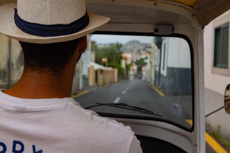 Funchal: Botanical Garden & Old Town Tour by TukTuk (1h45) - Starting Point: Funchal Pickup
