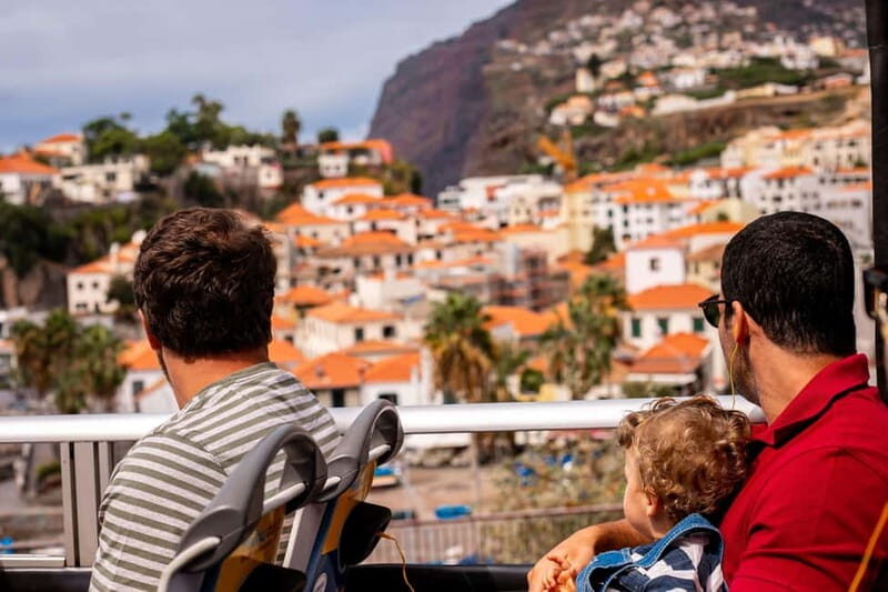 Funchal:Hop-on Hop-off Bus & Whale & Dolphin boat Excursion - Exploring Funchal and Câmara de Lobos by Bus
