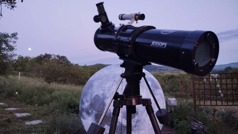 Garden planetarium magic with telescope at Lake Balaton - The Value and Overall Experience
