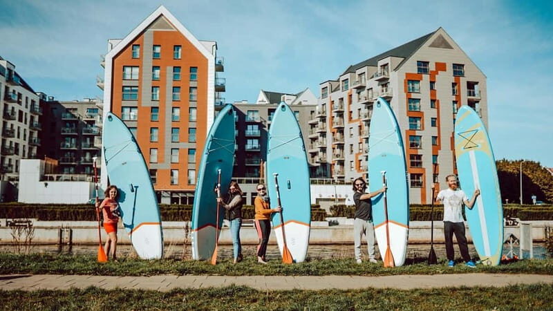 Gdansk: Stand-Up Paddleboarding Tour - The Itinerary in Detail