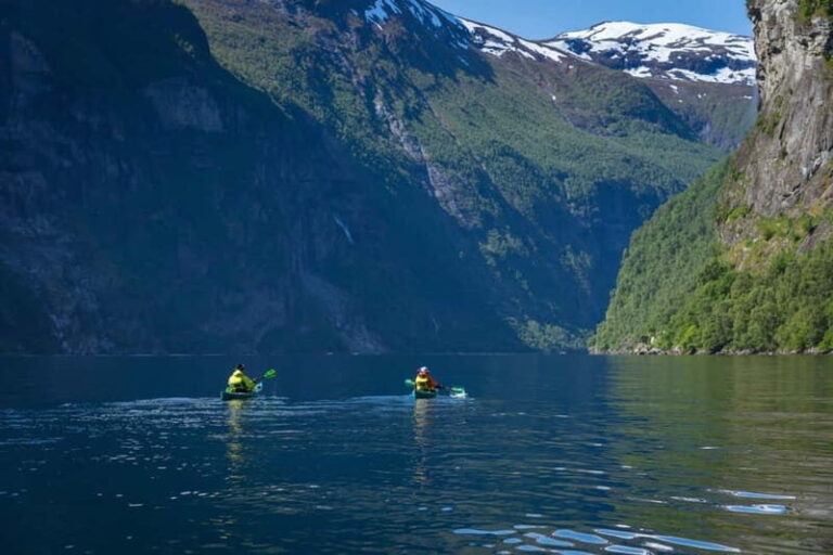 Geiranger: Kayak Tour with Waterfall Views - The Sum Up
