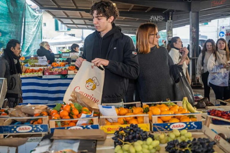 Genoa Walking Tour & Traditional Cooking Class with Wine - The Market and Artisan Shop Visits