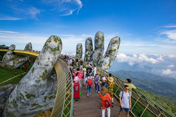 Golden Bridge -Ba Na Hills including buffet lunch ,Cable car 2 way From Da Nang - Key Points  