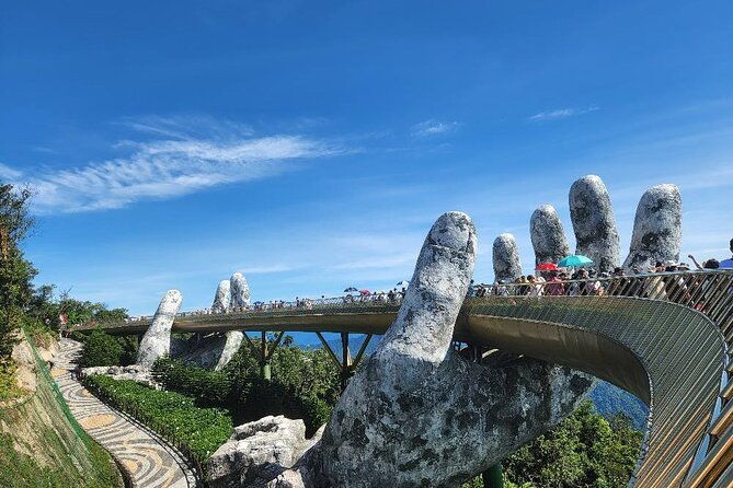 Golden Bridge-Marble Mountain-Hoi An City -Boat Ride-Night Market - Exploring Vietnam’s Best in One Day: A Deep Dive into the Golden Bridge, Marble Mountains, and Hoi An Tour