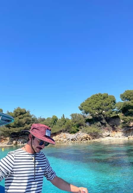 Golf-Juan: Sailing day tour with Snorkeling at the island
