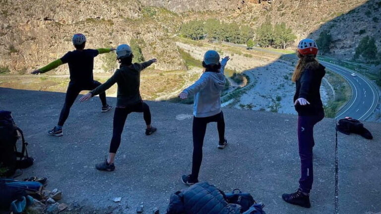 Granada: Belaying Course in a Climbing Falls - Setting and Location
