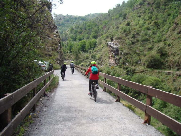 Granada: E-Bike Adventure on the Old Sierra Nevada Tramway - Visiting the Old Tram Stations