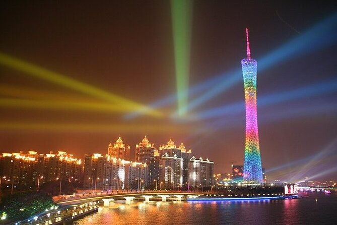 Guangzhou Pearl River Night Cruise and Canton Tower Private Tour - Key Points