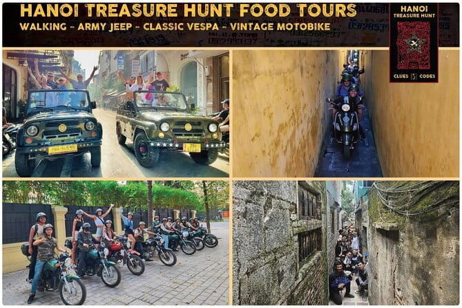 Hanoi Food Food Tour via Jeep, Motorbike or Vespa - Introducing the Hanoi Food Tour via Jeep, Motorbike, or Vespa