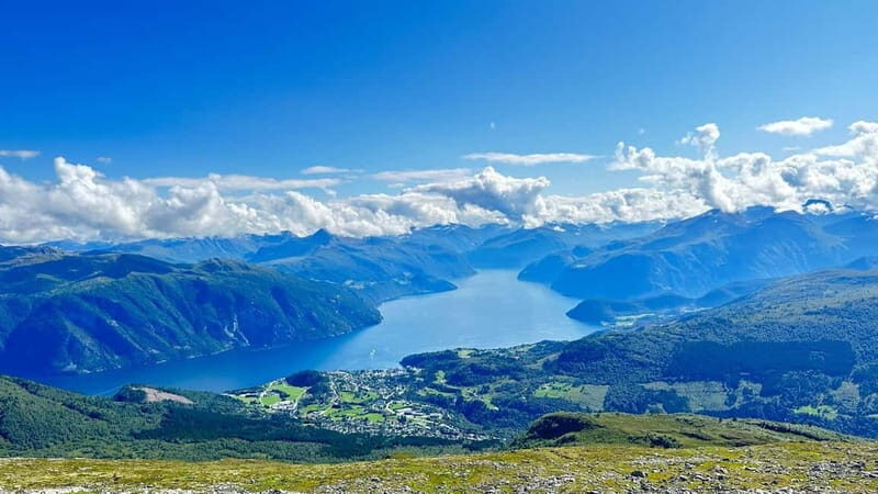 Hellesylt: Fjord to Sky. Scenic Escape to Stranda Gondola - The Gondola Ride: A Highlight for All