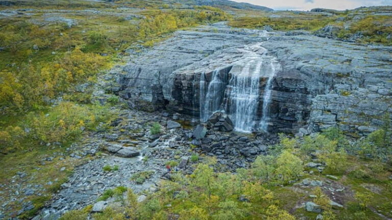Hike to Orvvosfossen Waterfall - Exploring the Alta Waterfall Hike