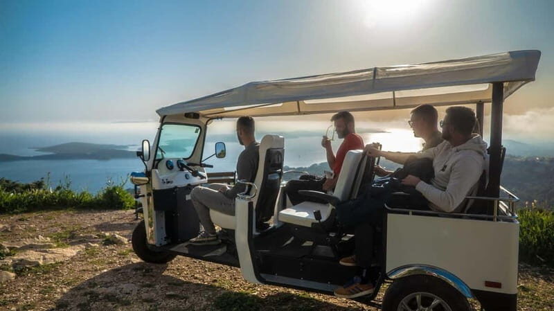 Hvar Island: eTuk Tuk Adventure Tour with a Guide