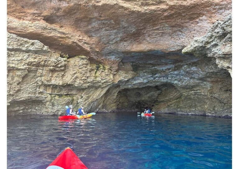 Ibiza: Sea Cave Tour with Guided Kayaking and Snorkeling - Secluded Cala Comte Cave