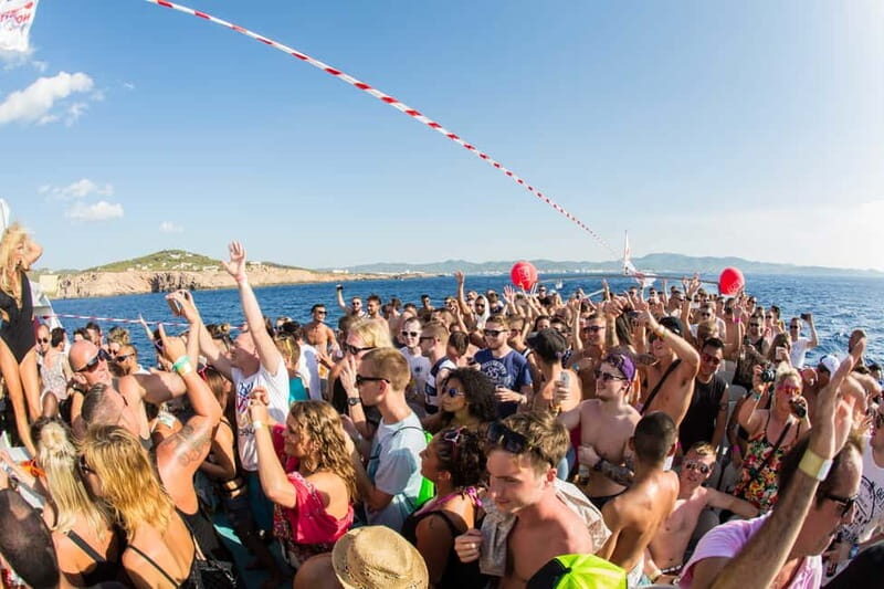 Ibiza: Sunset Boat Party Cruise with DJs with 2 Clubs - The Club Access and Nightlife