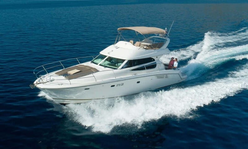 Ierapetra: Chrissi Island Luxury Yacht Cruise with Meal