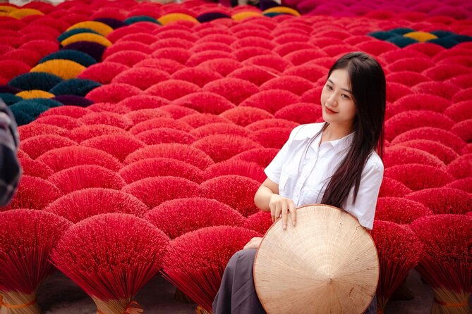 Incense Village, Hat & Lacquer Artisanal Tour Options From Hanoi - Key Points