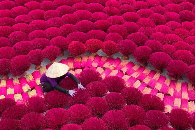 Incense Village, Hat Making & Lacquer Artisan Small Group Hanoi - Key Points