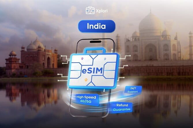 India eSIM (1 to 30 days. Up to 45GB of data) - Why a Digital eSIM Makes Sense for Traveling in India