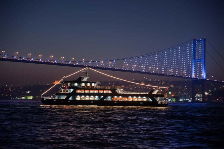 Istanbul: Bosphorus Dinner Cruise & Show with Private Table - The Itinerary & Stops