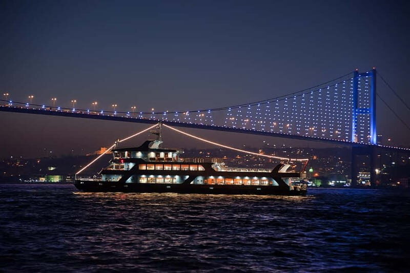 Istanbul: Bosphorus Dinner Cruise & Show with Private Table - The Itinerary & Stops