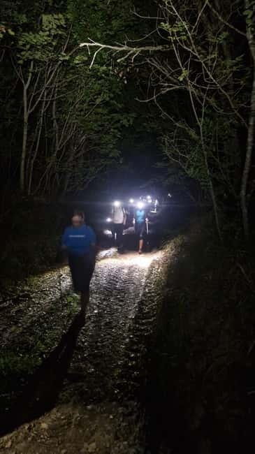 Istria, Full moon hiking tour - The Itinerary Breakdown