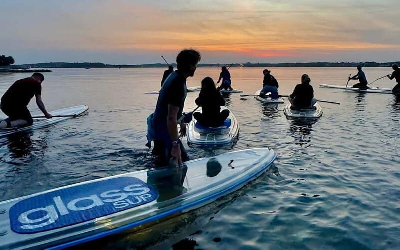 Kiel/Plön: glassSUP - guided night tour. Dive in without getting wet. - The Itinerary Breakdown