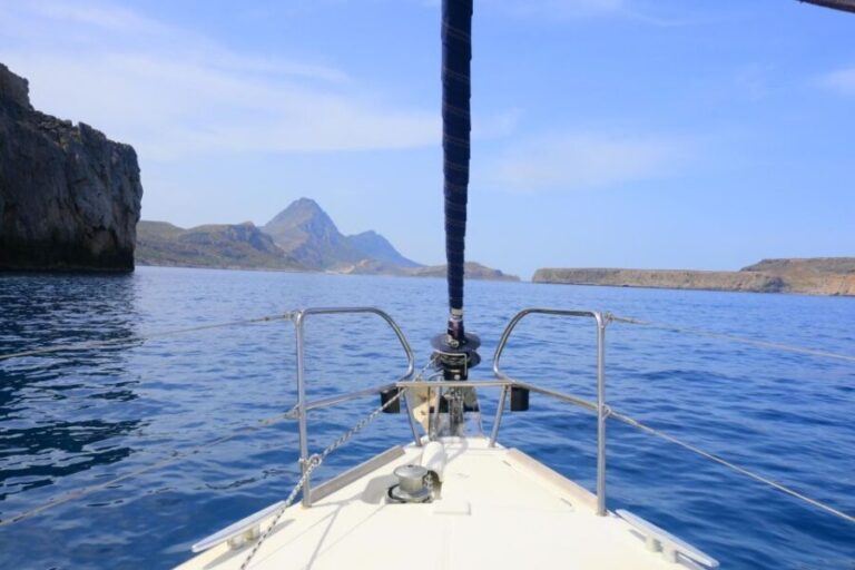 Kissamos: Balos and Gramvousa Private Sailing Trip with Meal - The Itinerary: A Day of Scenic Sailing and Adventure