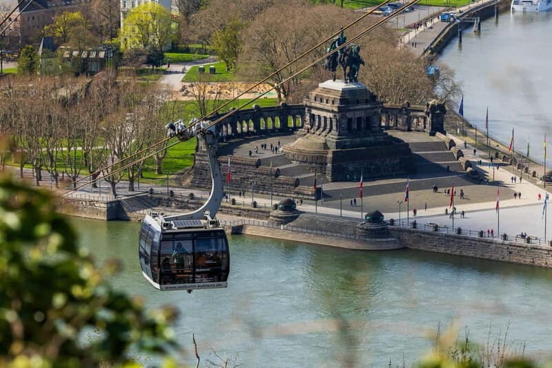 Koblenz: Cable car tickets with optional admission to Ehrenbreitstein Fortress - Overview of the Experience