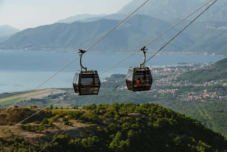 Kotor - Cable Car - Perast " Lady Of The Rock" - Starting and Ending Points