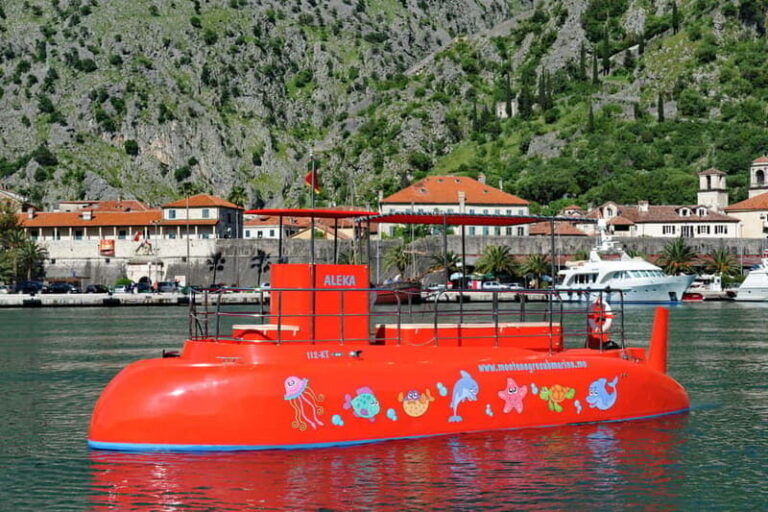 Kotor: Panorama and Semi-Submarine Underwater Experience - Comfort and amenities