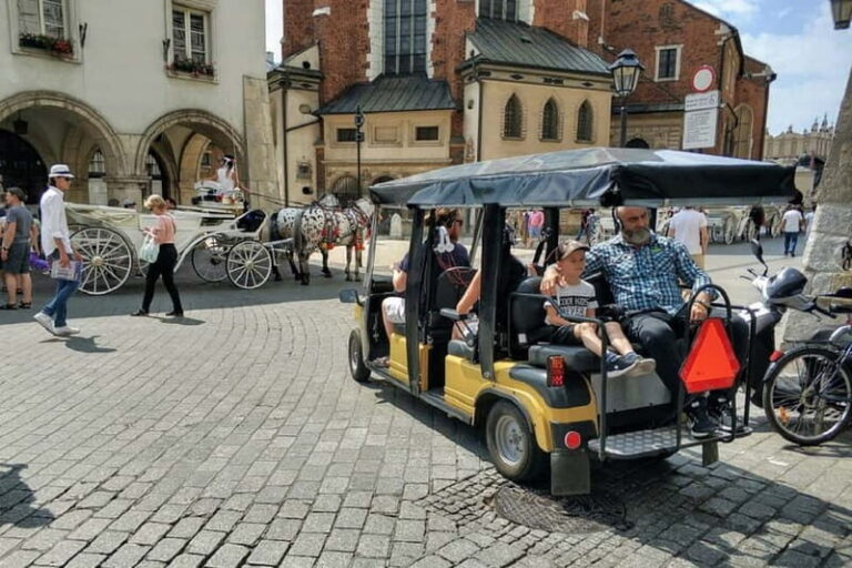 Krakow: Old Town Sightseeing Tour by Electric Golf Cart - Exploring the Route: What You Can Expect