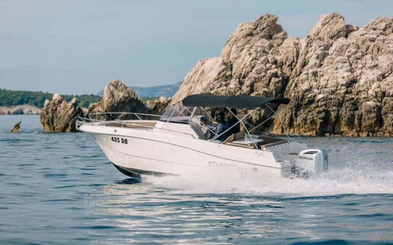 Krk: Rent a Boat Atlantic 750 open - What to Expect on Your Day Out