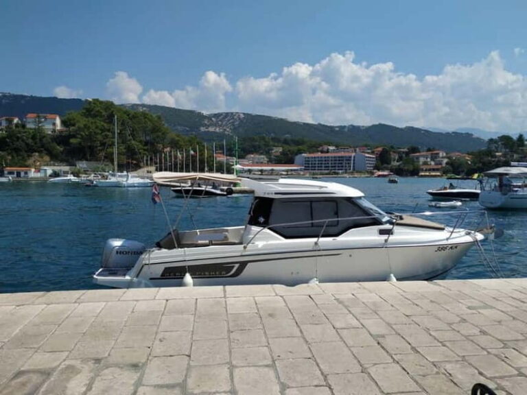Krk: Rent a boat Merry Fisher 795 386kk - What to Expect on the Day