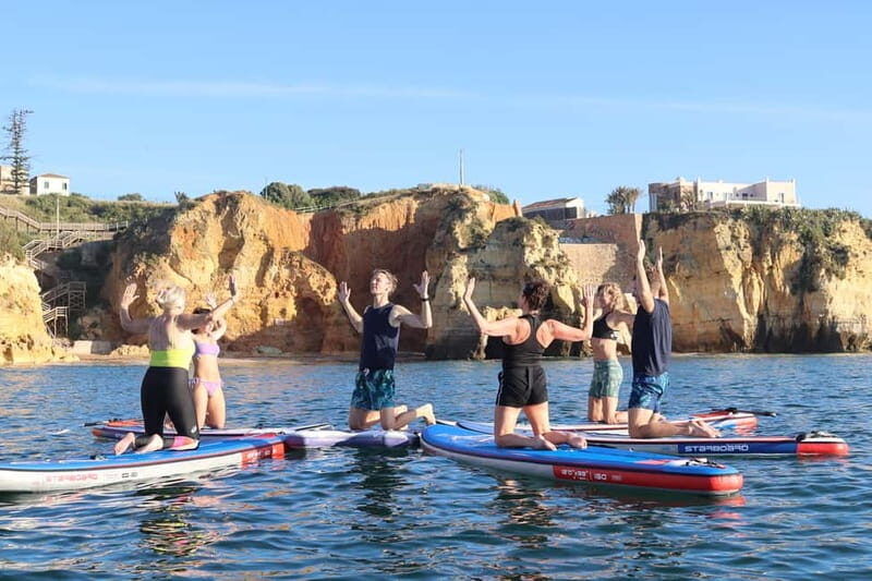 Lagos: Sunrise SUP Yoga Experience at Praia dos Estudantes - Frequently Asked Questions