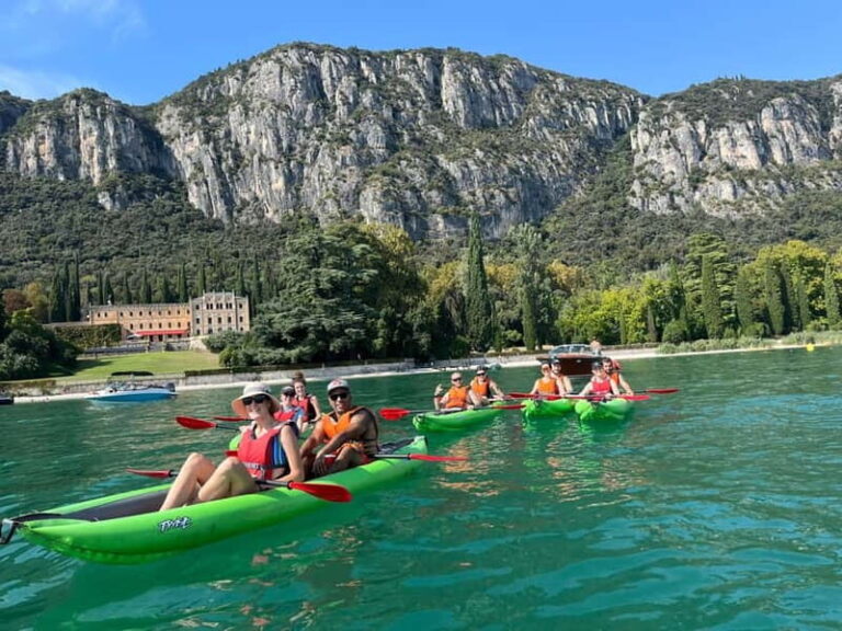 Lake Garda: Canoeing tour from Garda to Punta San Vigilio - The Itinerary: What to Expect