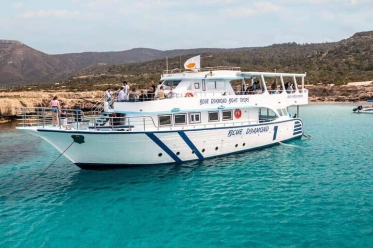 Latchi: Blue Diamond - Blue Lagoon Cruise Ticket Only - The Crew and Service