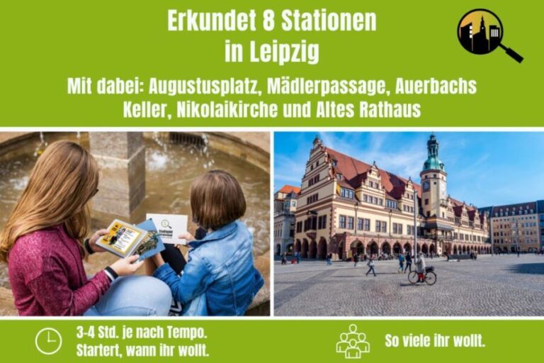 Leipzig: Scavenger Hunt Self-Guided Tour for Children - A Detailed Breakdown of the Itinerary