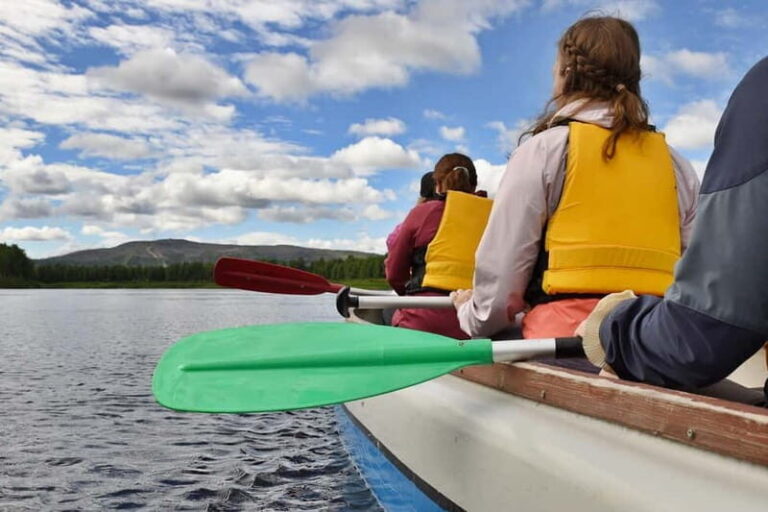 Levi: Peaceful Paddle on Ounasjoki River - The Guides and Equipment