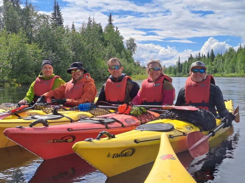 Levi: Wilderness Canoeing on the Kapsajoki River - What the Canoeing Experience Looks Like