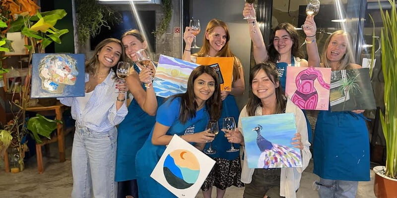 Lisbon: Wine & Paint Experience - An Overview of the Lisbon Wine & Paint Experience