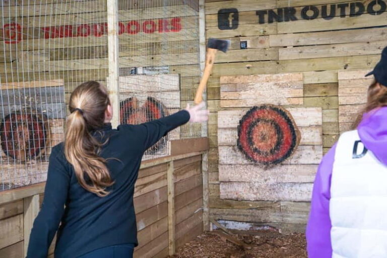 Llangollen: Axe Throwing, Archery and Air Rifles Combo - The Practical Details