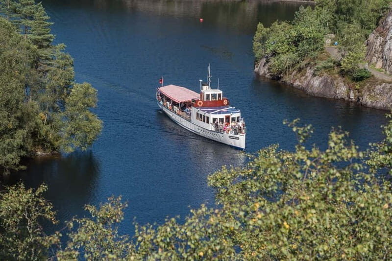 Loch Katrine  National Park Scenic Steamship Cruise - Onboard Comfort and Amenities