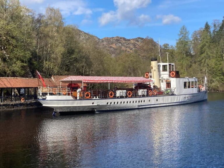 Loch Katrine: Steamship and E-Bike Tour from Trossachs Pier - Practical Details and What to Expect