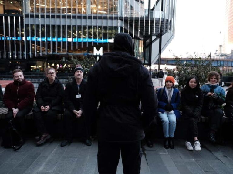 London Canary Wharf Walking Tour: Homelessness Revisited - What to Expect on the Tour