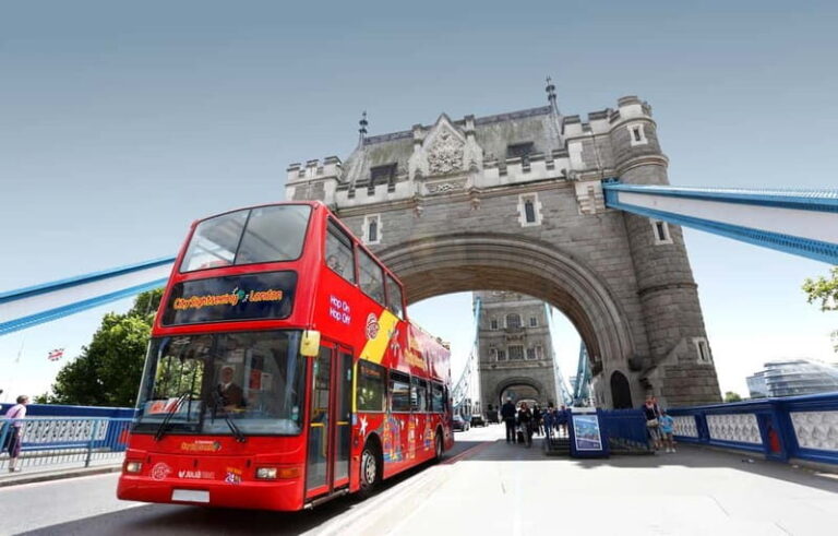 London City Sightseeing Hop-On Hop-Off Bus & Bookable Extras - What You Can Expect from the Sights